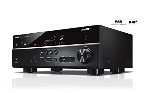 Yamaha AV-Receiver RX-D485 Schwarz - Receptor AV (5.1 Canales, Envolvente, 115 W, 130 W, 32-bit/384kHz, RCA)