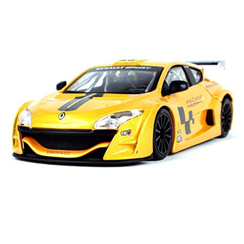 ZY Coche Modelo de Coche 1:24 Renault Megane Trophy Simulación de aleación de fundición a presión de Joyas de Juguete colección de Coches Deportivos joyería 18x8.2x5.4CM LOLDF1