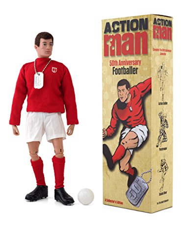 Action Man AM713 - Figura de acción 50th Anniversary Footballer.