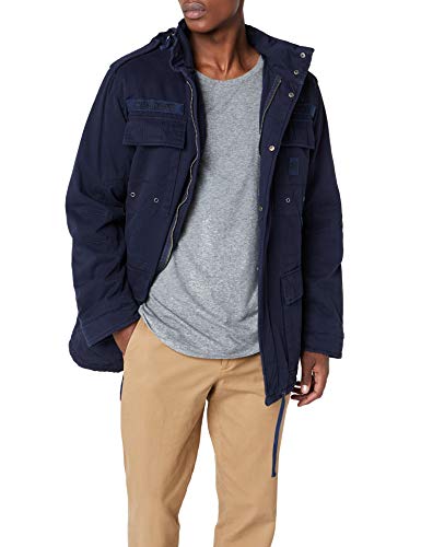 Brandit Ryan M65 Winterjacket Chaqueta, Azul (Navy 8), M para Hombre Brandit Ryan M65 Winterjacket Chaqueta, Azul (Navy 8), M para Hombre
