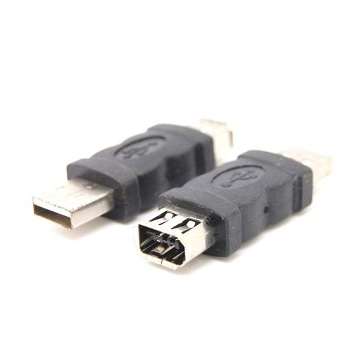 CABLEPELADO Adaptador USB Macho a Firewire IEEE 1394 6 Pines Hembra CABLEPELADO Adaptador USB Macho a Firewire IEEE 1394 6 Pines Hembra
