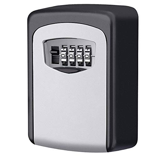 Caja fuerte para llaves, Candado de Seguridad con Combinación 4 dígitos,Caja de Seguridad para Llaves, se puede clavar en la pareds, Adecuada para el Hogar, el Garaje y la Granja,ect Caja fuerte para llaves, Candado de Seguridad con Combinación 4 dígitos,Caja de Seguridad para Llaves, se puede clavar en la pareds, Adecuada para el Hogar, el Garaje y la Granja,ect