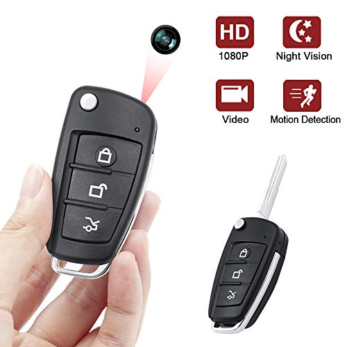 Cámara Espía UYIKOO Cámara Oculta Espía Llave del Coche con Visión Nocturna Monitoreo de Cámara Oculta de Detección de Movimiento Mini Cámara de Larga Duración Cámara Espía UYIKOO Cámara Oculta Espía Llave del Coche con Visión Nocturna Monitoreo de Cámara Oculta de Detección de Movimiento Mini Cámara de Larga Duración