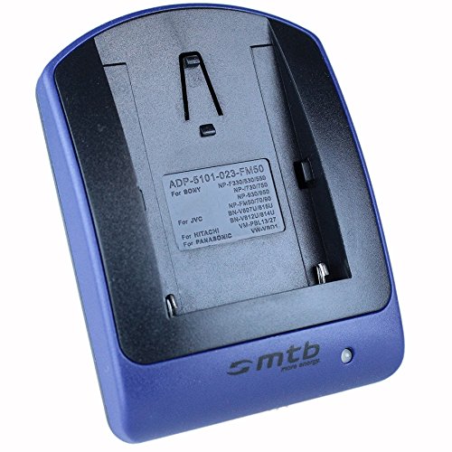 Cargador (Micro-USB, sin Cables/adaptadores) FM500H para Sony DSLR Alpha A300 A350./ SLT-A58 A65 A77 A68. / ILCA-77M2 - s.Liste!