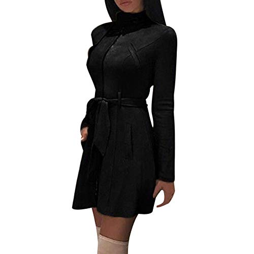 Chaquetas Largas Cremallera Elegantes de Mujer Invierno,PAOLIAN Abrigo con cinturón Rebajas Retro otoño Señora Vestido Traje Sexy Ajustado Rompevientos Cuello Alto Parka Trench Bolero Chaquetas Largas Cremallera Elegantes de Mujer Invierno,PAOLIAN Abrigo con cinturón Rebajas Retro otoño Señora Vestido Traje Sexy Ajustado Rompevientos Cuello Alto Parka Trench Bolero