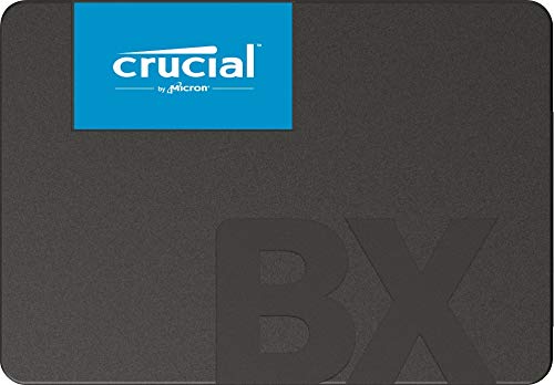 Crucial BX500 CT480BX500SSD1 Disco Duro Sólido Interno SSD de 480 GB (3D NAND, SATA, 2.5 Pulgadas)