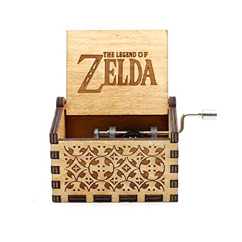 FGHFG Caja de música de madera Sistema de caja musical Eco 18 Mecanismo antiguo tallado es el mejor regalo para los niños