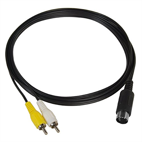 Gam3Gear AV Video Audio Cable TV para Sega Genesis 1 Mega Drive Gam3Gear AV Video Audio Cable TV para Sega Genesis 1 Mega Drive