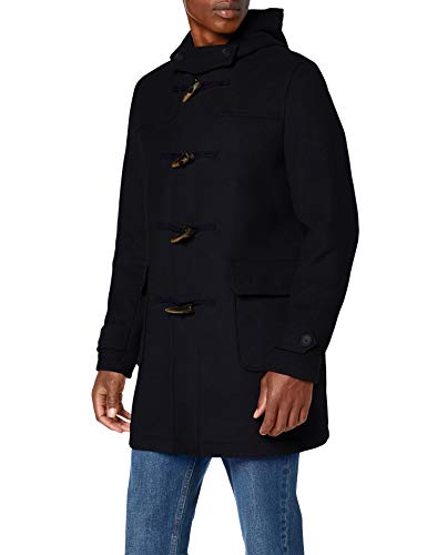 Marca Amazon - find. Abrigo Estilo Trenca de Lana Hombre, azul (marino), XS, Label: XS Marca Amazon - find. Abrigo Estilo Trenca de Lana Hombre, azul (marino), XS, Label: XS