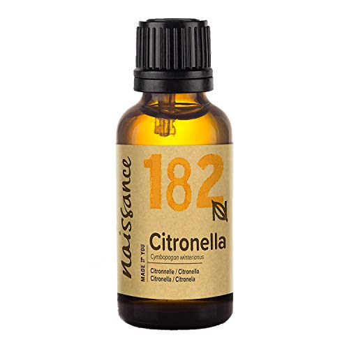 Naissance Aceite Esencial de Citronela n. º 182 - 30ml - 100% puro, vegano y no OGM