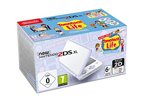 New Nintendo 2DS XL - Consola Lavanda + Tomodachi Life (Preinstalado)