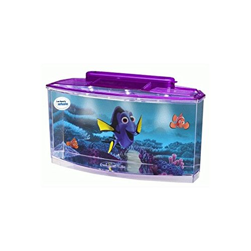 Pecera Buscando a Dory con Led 2'65L para Peces, Acuarios y Peceras