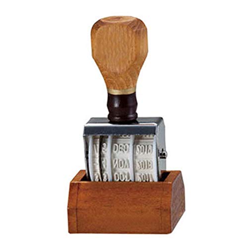 Sello de sello de cera vintage clásico antiguo, sello de fecha retro de madera para manualidades, álbumes de fotos, álbumes de recortes, manualidades, regalo
