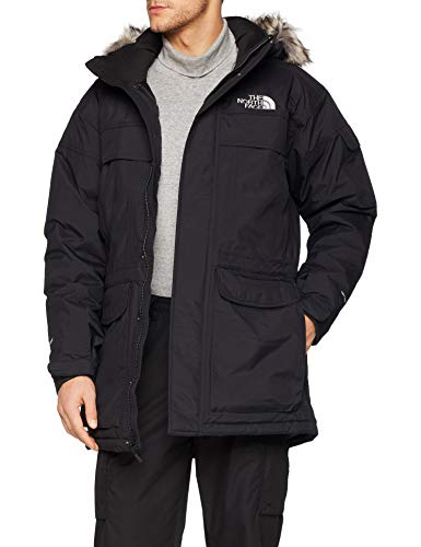 The North Face McMurdo - Chaqueta Impermeable, Hombre, Negro (TNF Black), XS