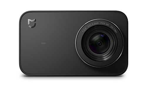 Xiaomi Mi Action Camera 4K - Cámara Deportiva (graba 4K a 30 fps, Gran Angular de 145°, estabilizador electrónico de 6 Ejes, Pantalla táctil de 2,4", Lente de 7 Elementos, Sensor Sony IMX317), Negro Xiaomi Mi Action Camera 4K - Cámara Deportiva (graba 4K a 30 fps, Gran Angular de 145°, estabilizador electrónico de 6 Ejes, Pantalla táctil de 2,4", Lente de 7 Elementos, Sensor Sony IMX317), Negro