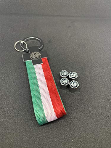A Alfa Romeo Llavero y edición Limitada Alfa Romeo Dust Caps