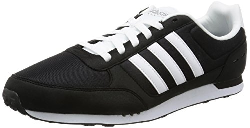 Adidas Neo City Racer, Zapatillas para Hombre, Negro (Black F99329), 44 2/3 EU