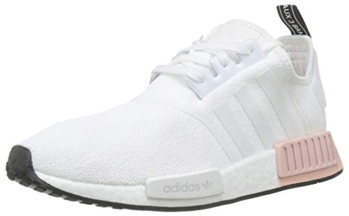 adidas NMD_r1, Zapatillas de Gimnasia para Hombre, Blanco (FTWR White/FTWR White/Vapour Pink FTWR White/FTWR White/Vapour Pink), 43 1/3 EU adidas NMD_r1, Zapatillas de Gimnasia para Hombre, Blanco (FTWR White/FTWR White/Vapour Pink FTWR White/FTWR White/Vapour Pink), 43 1/3 EU