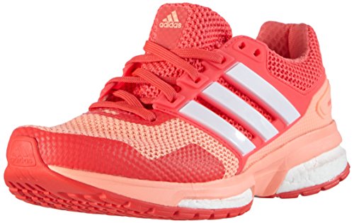 adidas Response 2 W, Zapatillas de Running para Mujer, Rojo/Blanco/Rojo (Brisol/Ftwbla/Rojimp), 37 1/3 EU
