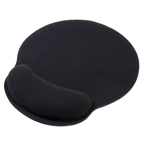 Alfombrilla de Ratón Cojín de Muñeca con Reposamuñecas, Apoyo de Gel Ergonómico de Memoria Para Trabajadores Y Jugadores(negro) (Alfombrilla de ratón) Alfombrilla de Ratón Cojín de Muñeca con Reposamuñecas, Apoyo de Gel Ergonómico de Memoria Para Trabajadores Y Jugadores(negro) (Alfombrilla de ratón)