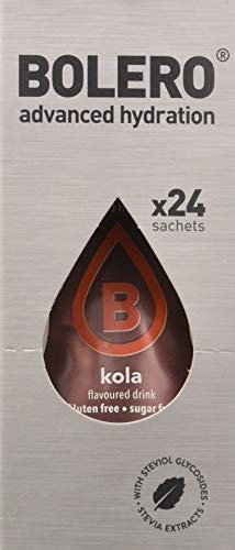 Bolero Bebida Instantánea sin Azúcar, Sabor Kola - Paquete de 24 x 9 gr - Total: 216 gr Bolero Bebida Instantánea sin Azúcar, Sabor Kola - Paquete de 24 x 9 gr - Total: 216 gr