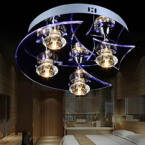 Lámparas de cristal de led,Downlight Accesorio de iluminación Para Comedor Sala de estar Vestíbulo-A