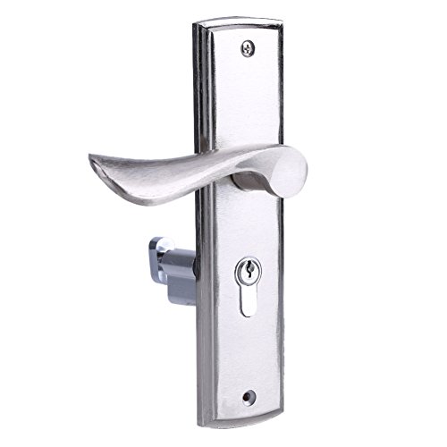Manija duradera Cerradura de la puerta Cilindro Delantero Puerta trasera Palanca Pestillo Seguridad del hogar con llaves