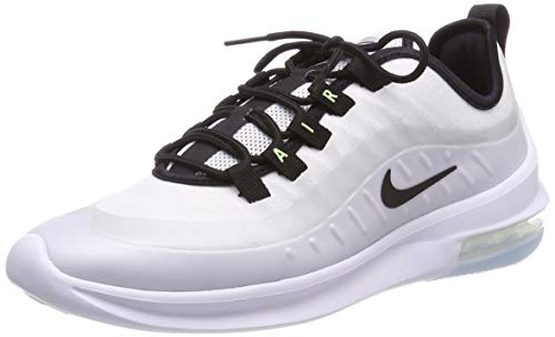 Nike Air MAX Axis Prem, Zapatillas de Running para Hombre, Blanco (White/Black/Aluminium/Barely Volt 100), 42 EU