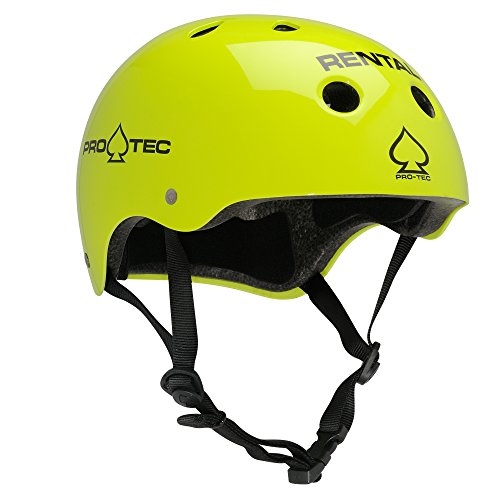 Pro-Tec Helmet Casco Skateboard Unisex Adulto, Amarillo (Gloss Yellow), L