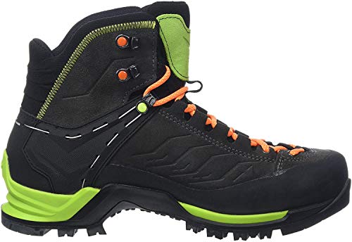 Salewa Ms Mtn Trainer Mid Gtx, Botas de Senderismo Hombre, Multicolor (Black/Sulphur Spring 0974), 39