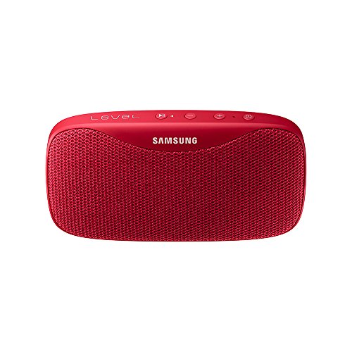 Samsung Level Box Pro - Altavoz portátil inalámbrico Bluetooth, color rojo- Version española
