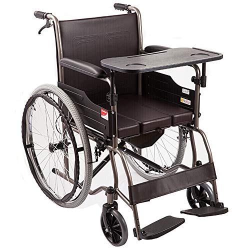 Silla de ruedas, chasis de tubos de acero con suave cuero de imitación del respaldo, desmontable Mesa de comedor, sofá-ir al baño, ir al baño plegable silla de ruedas, silla de ruedas de 24 pulgadas Silla de ruedas, chasis de tubos de acero con suave cuero de imitación del respaldo, desmontable Mesa de comedor, sofá-ir al baño, ir al baño plegable silla de ruedas, silla de ruedas de 24 pulgadas