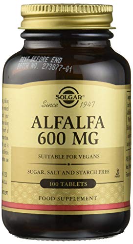 Solgar Alfalfa 600 mg Comprimidos - Envase de 100 Solgar Alfalfa 600 mg Comprimidos - Envase de 100