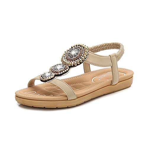 SUIWO Sandalias for las mujeres cómodo Sandalias de Plataforma en la playa del verano viaje Zapatos de Bohemia sandalias de las mujeres del dedo del pie Mar Alquiler ocio Viajes con cuentas abierto pl SUIWO Sandalias for las mujeres cómodo Sandalias de Plataforma en la playa del verano viaje Zapatos de Bohemia sandalias de las mujeres del dedo del pie Mar Alquiler ocio Viajes con cuentas abierto pl