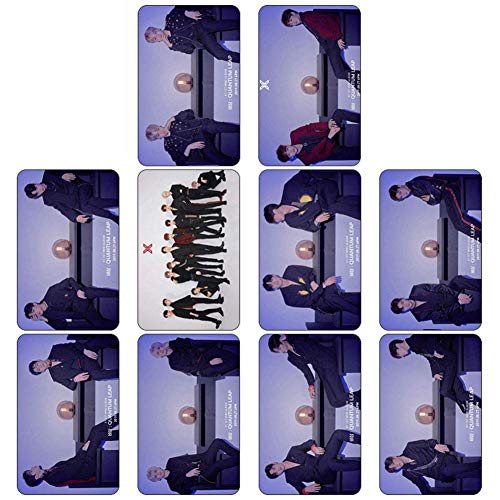 Tiyila K-Pop X1 Fly: Quantum Leap 1st Mini Álbum Foto Tarjeta Pegatina Lomo Tarjetas Cristal Pegatina - H01