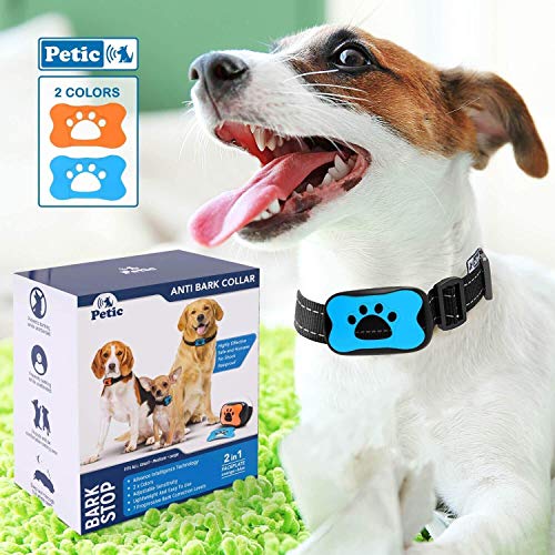 Adiestramiento para Perros Collar Antiladridos Excesivos | Entrenamiento Canino sin Choques Eléctricos con Sonido y Vibración Seguro y Humano | Ideal en Razas Pequeñas Medianas y Grandes Adiestramiento para Perros Collar Antiladridos Excesivos | Entrenamiento Canino sin Choques Eléctricos con Sonido y Vibración Seguro y Humano | Ideal en Razas Pequeñas Medianas y Grandes