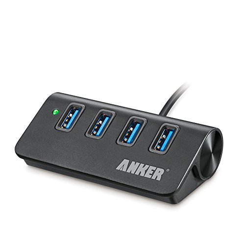 Anker AK-A7507011 USB 3.0 (3.1 Gen 1) Type-A 5000Mbit/s Negro Nodo - Concentrador (USB 3.0 (3.1 Gen 1) Type-A, USB 3.0 (3.1 Gen 1) Type-A, 5000 Mbit/s, USB, Negro, Negro)