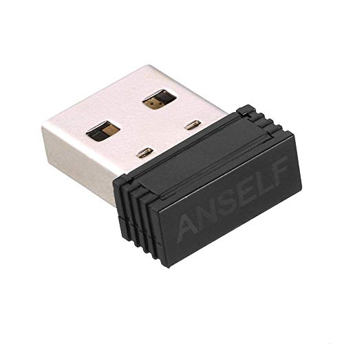 Anself RC401 Receptor ANT + Receptor de Datos USB Ant+Stick for Garmin Forerunner 310XT 405 610 Interior Negro