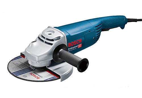 Bosch Professional GWS 22-230 JH - Amoladora angular (2200 W, 6500 rpm, Ø Disco 230 mm, en caja)