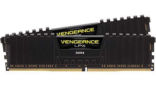 Corsair Vengeance LPX - Memoria interna de 16 GB (2 x 8 GB), DDR4, color Negro Corsair Vengeance LPX - Memoria interna de 16 GB (2 x 8 GB), DDR4, color Negro