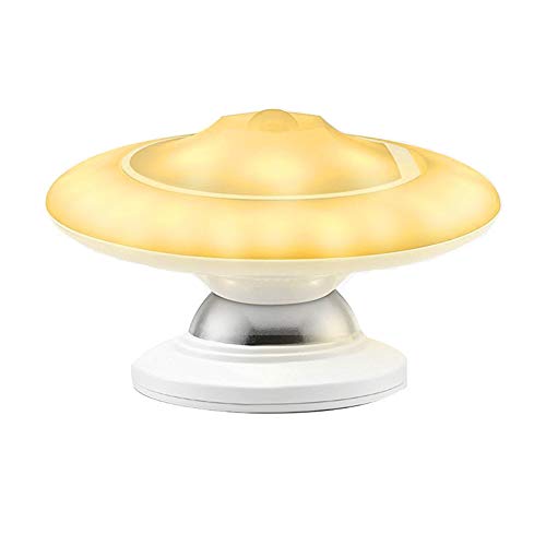 LED Luz con sensor del movimiento, DAREN&KIWI USB LED recargable Lámpara con rotación de 360 grados para armario, pasillo, camino, pasillo, entrada de la casa, sótano (Blanco cálido) LED Luz con sensor del movimiento, DAREN&KIWI USB LED recargable Lámpara con rotación de 360 grados para armario, pasillo, camino, pasillo, entrada de la casa, sótano (Blanco cálido)