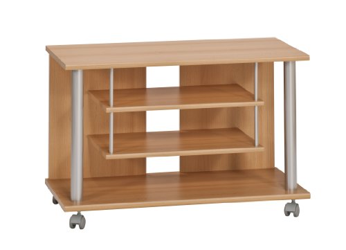Maja 18988831 - Mueble con Ruedas para el televisor, imitación Haya (800 x 545 x 400 mm) Maja 18988831 - Mueble con Ruedas para el televisor, imitación Haya (800 x 545 x 400 mm)