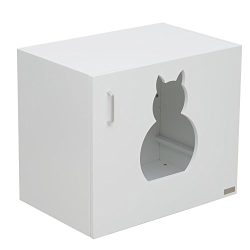 PawHut PawHut Arenero Gatos 63x41x53,5cm Aseo Areneros Gato Mascotas con Puerta Madera PawHut PawHut Arenero Gatos 63x41x53,5cm Aseo Areneros Gato Mascotas con Puerta Madera