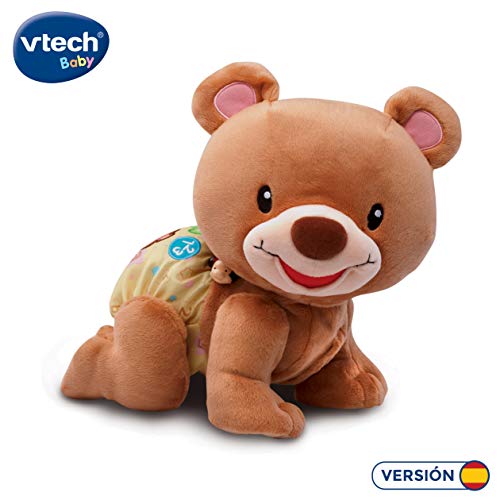 VTech-80-181122 Osito gateos electrónico Interactivo, Color marrón (3480-181122)