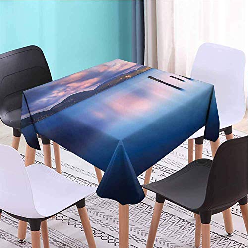 Hohun Apartamento Plaza Mantel Cocina Tapas de Muelle de Madera Permanecer en el Lago con Puesta de Sol Espejo Imagen Diferentes perspectivas Sentirse cómodo Azul Real Hohun Apartamento Plaza Mantel Cocina Tapas de Muelle de Madera Permanecer en el Lago con Puesta de Sol Espejo Imagen Diferentes perspectivas Sentirse cómodo Azul Real