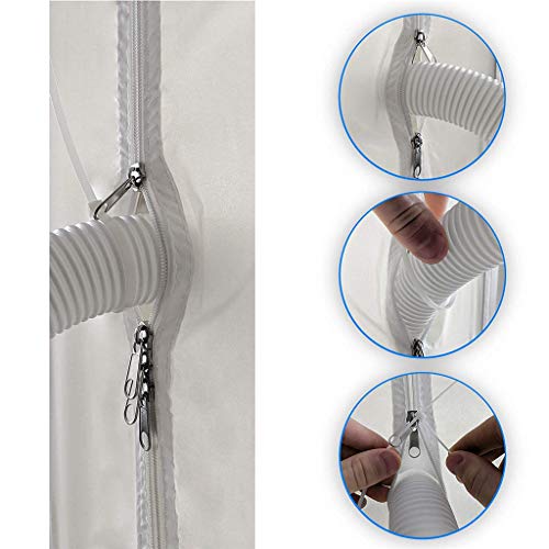 Hunpta@ - Sello de puerta portátil para aire acondicionado y secadora (90 x 210 cm) Hunpta@ - Sello de puerta portátil para aire acondicionado y secadora (90 x 210 cm)
