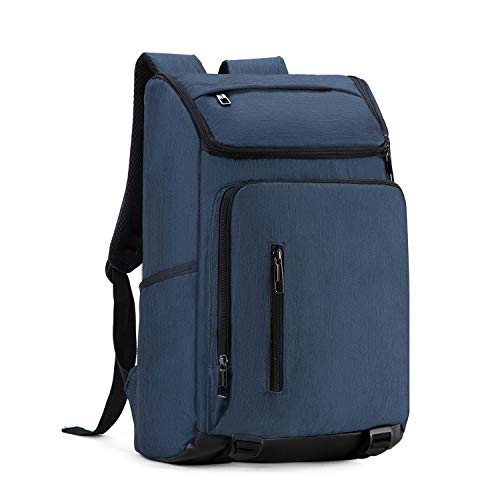 Mochila Escolares Mochilas Casual Mochila Tipo Casual Bolsa Escolar Mochila Hombre Backpack Casual daypacks Ajusta a la computadora portátil de 15.6 Pulgadas (Azul)