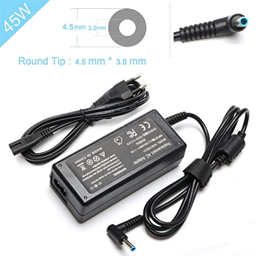 19.5V 2.31A 45W Adaptador AC/Suministro de Cable de alimentación para HP Stream 11 13 14; HP Pavilion X2 11 13 15; P/N: 719309-001 719309-003 721092-001 741727-001 740015-001 HSTNN-CA40 ADP-45WD B 19.5V 2.31A 45W Adaptador AC/Suministro de Cable de alimentación para HP Stream 11 13 14; HP Pavilion X2 11 13 15; P/N: 719309-001 719309-003 721092-001 741727-001 740015-001 HSTNN-CA40 ADP-45WD B