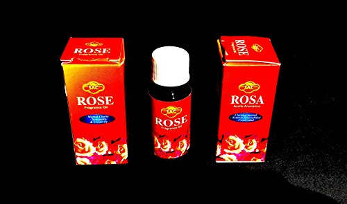 Aceite Esencia Fragancia Aromatica SAC India Rosa SET 2 frascos
