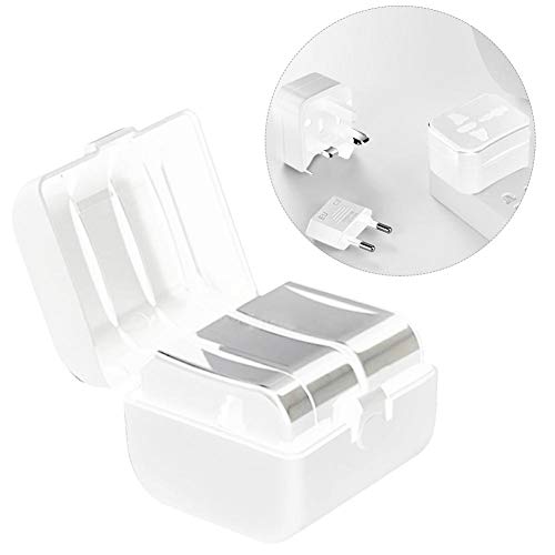 Adaptador de viaje internacional para Europa, Reino Unido, EE. UU., AU - Cargador de pared universal Adaptador de corriente Adaptador de enchufe de carga todo en uno para EE. UU. UE Reino Unido AUS